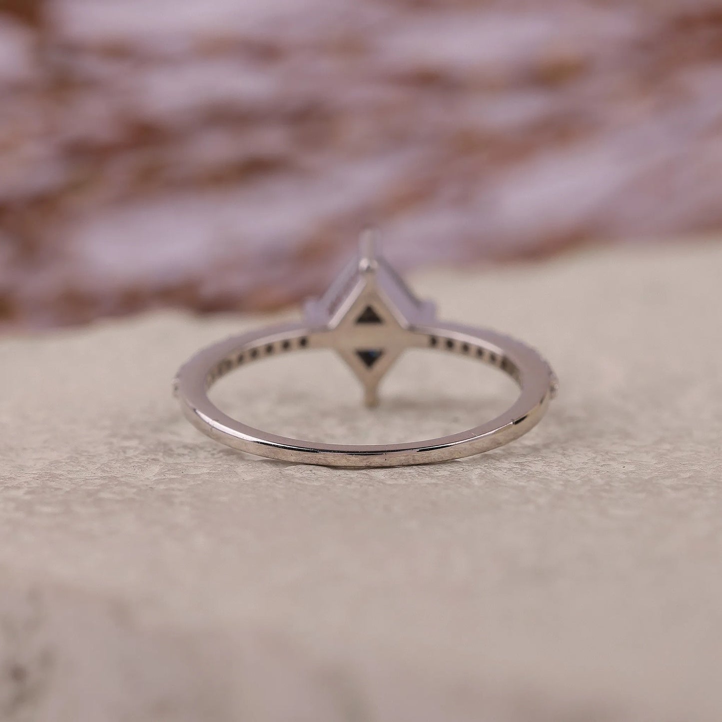 Kite Salt and Pepper Diamond Engagement Ring