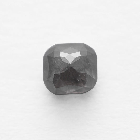 1.71 Ct Cushion Brilliant Cut  Salt and Pepper Diamond