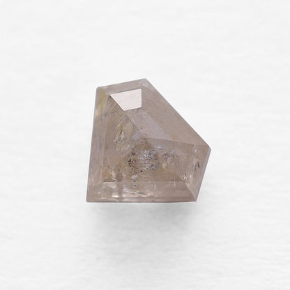 0.91 Ct Kite Brilliant Cut  Salt and Pepper Diamond