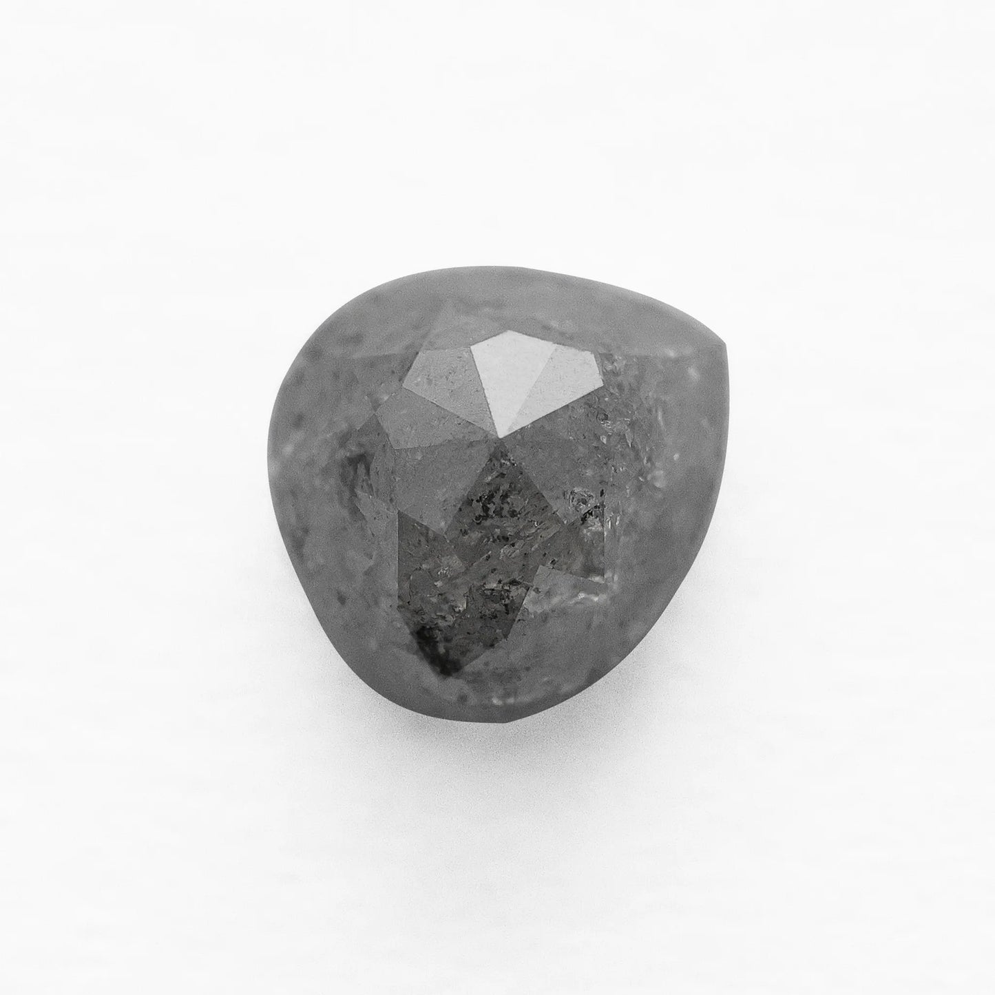 1.31 Ct Pear Brilliant Cut  Salt and Pepper Diamond