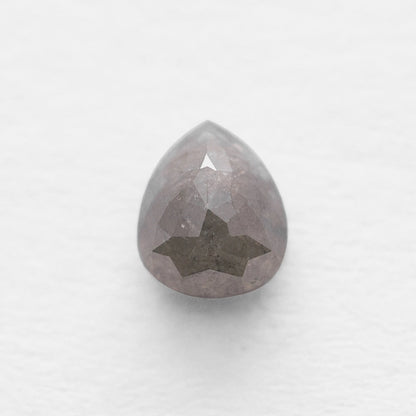 1.06 Ct Pear  Salt and Pepper Diamond