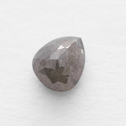 1.06 Ct Pear  Salt and Pepper Diamond