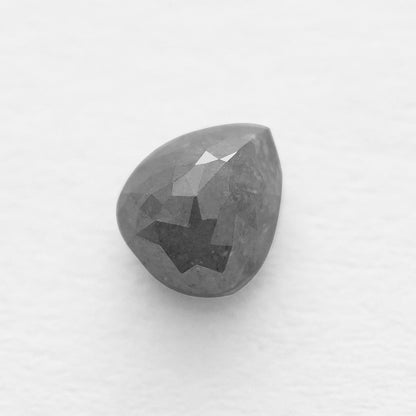 0.93 Ct Pear  Salt and Pepper Diamond