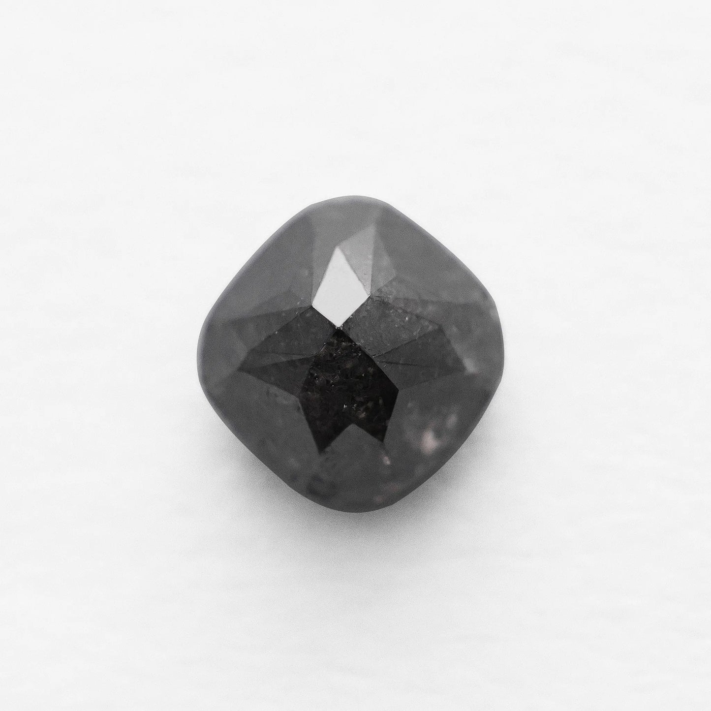 1.93 Ct Cushion Brilliant Cut Salt and Pepper Diamond