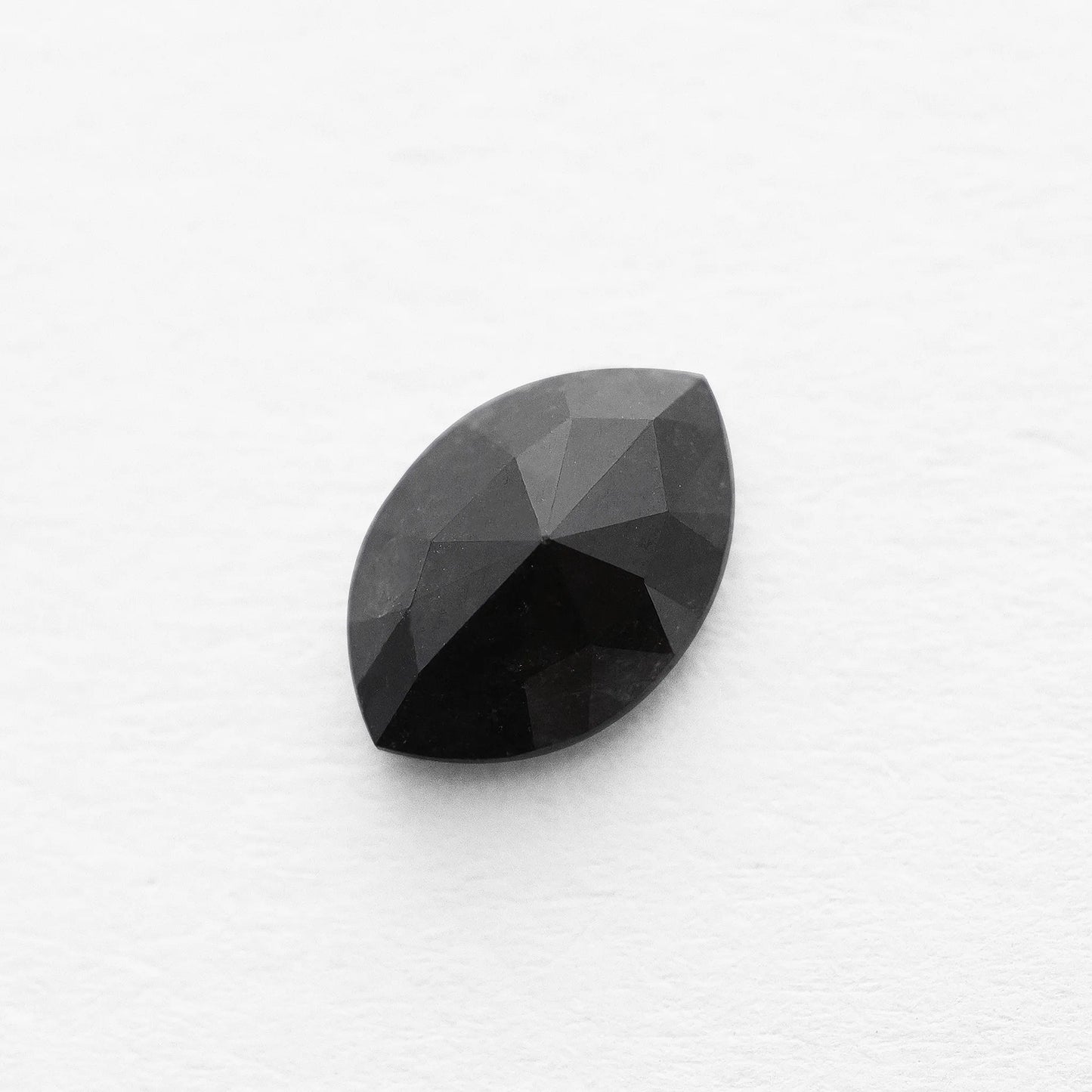0.85 Ct Marquise Brilliant Cut Salt and Pepper Diamond