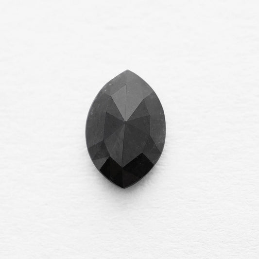 0.85 Ct Marquise Brilliant Cut Salt and Pepper Diamond