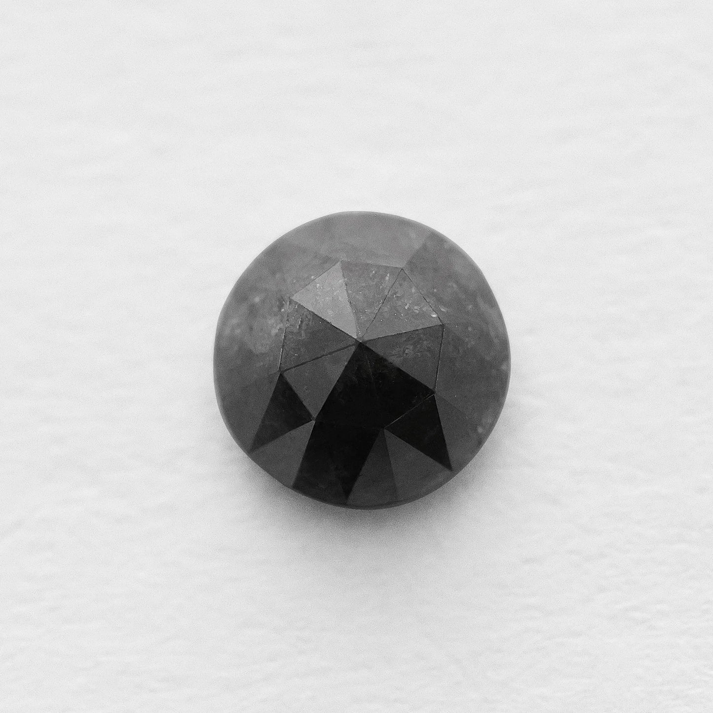 0.83 Ct Round Brilliant Cut Salt and Pepper Diamond