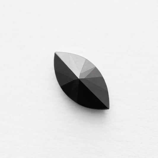 1.58 Ct Marquise Brilliant Cut Salt and Pepper Diamond