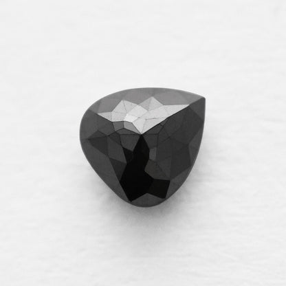 0.77 Ct Pear Brilliant Cut Salt and Pepper Diamond