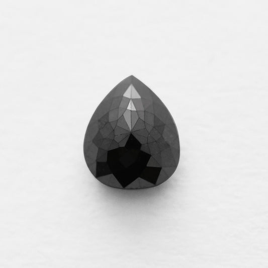2.25 Ct Pear Brilliant Cut Salt and Pepper Diamond