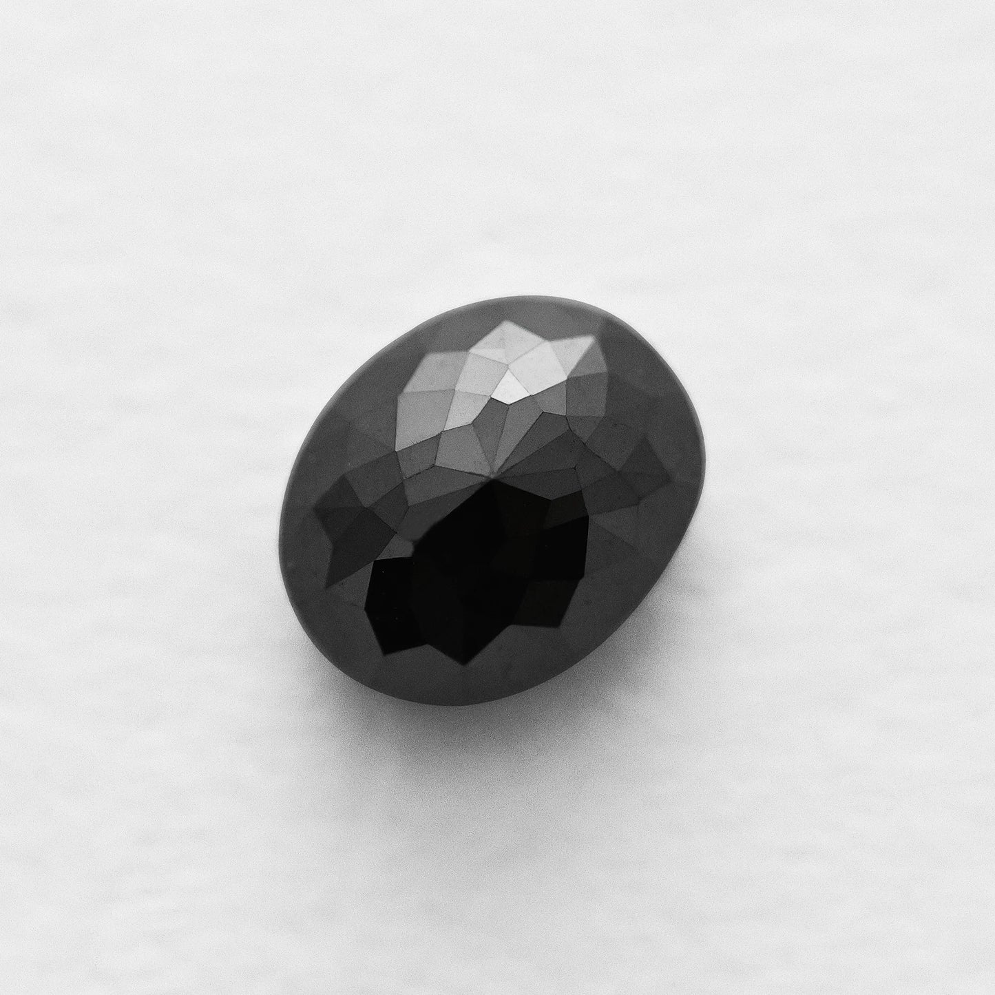 1.83 Ct Oval Brilliant Cut Salt and Pepper Diamond