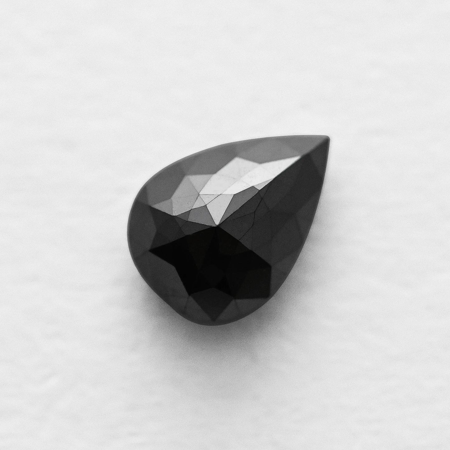 1.26 Ct Pear Brilliant Cut Salt and Pepper Diamond
