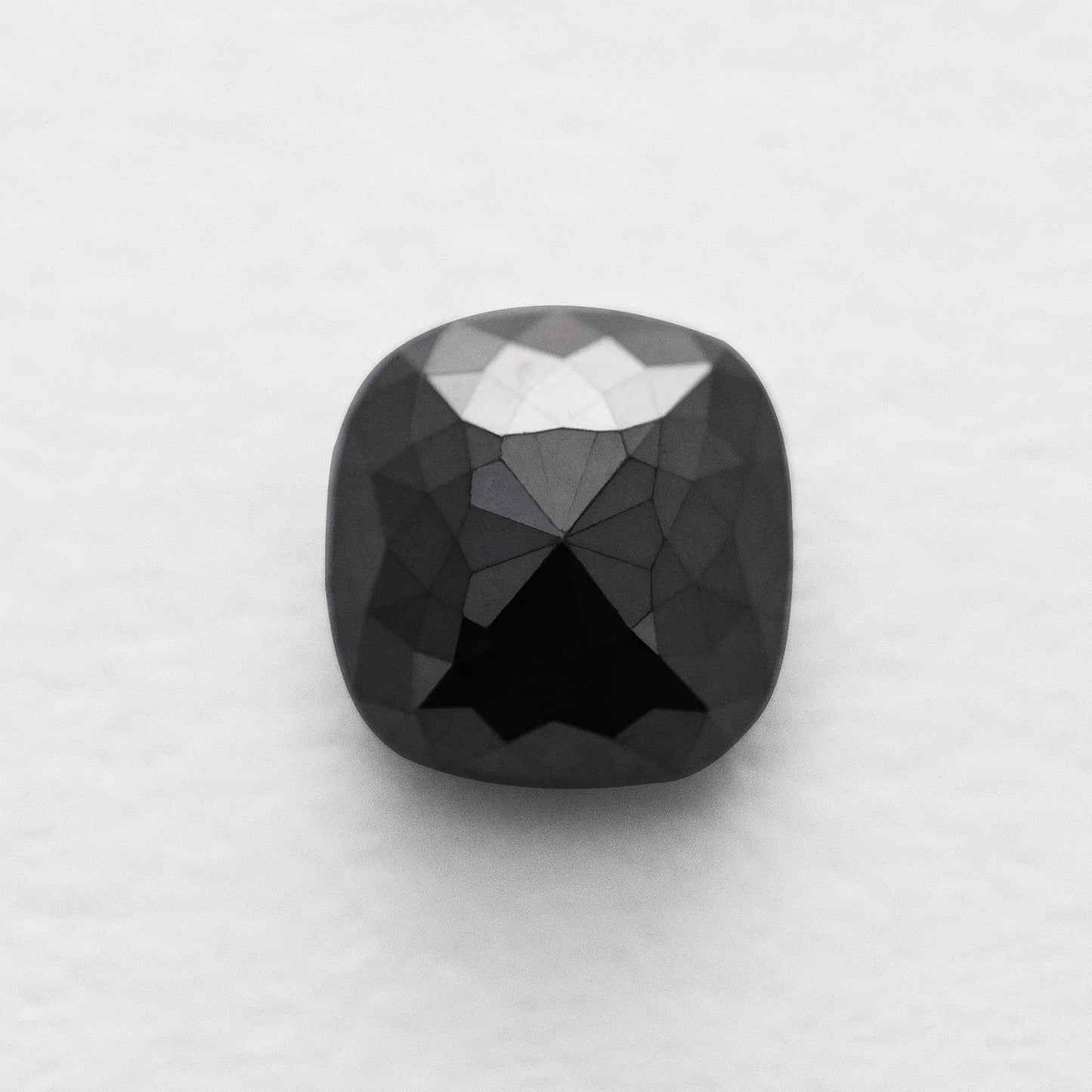 2.22 Ct Cushion Brilliant Cut Salt and Pepper Diamond