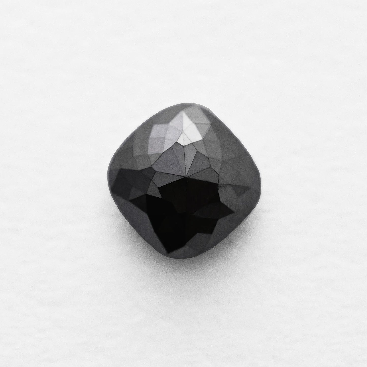 2.22 Ct Cushion Brilliant Cut Salt and Pepper Diamond