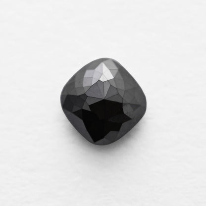 2.22 Ct Cushion Brilliant Cut Salt and Pepper Diamond