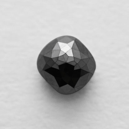 1.16 Ct Cushion Brilliant Cut Salt and Pepper Diamond