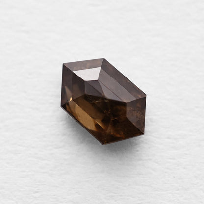1.02 Ct Hexagon Brilliant Cut Salt and Pepper Diamond