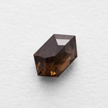 1.02 Ct Hexagon Brilliant Cut Salt and Pepper Diamond