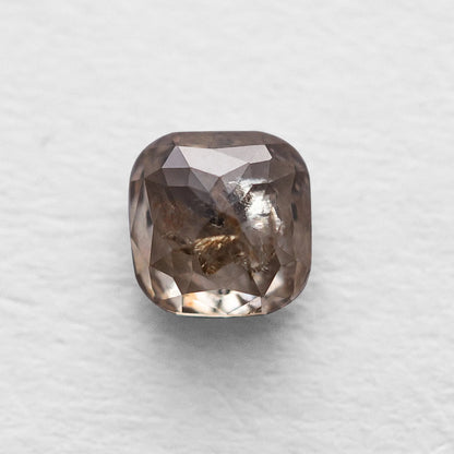 1.02 Ct Cushion Brilliant Cut Salt and Pepper Diamond