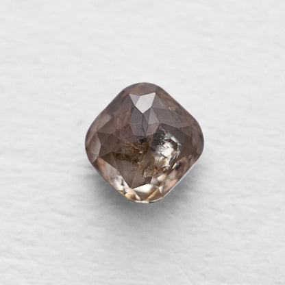 1.02 Ct Cushion Brilliant Cut Salt and Pepper Diamond