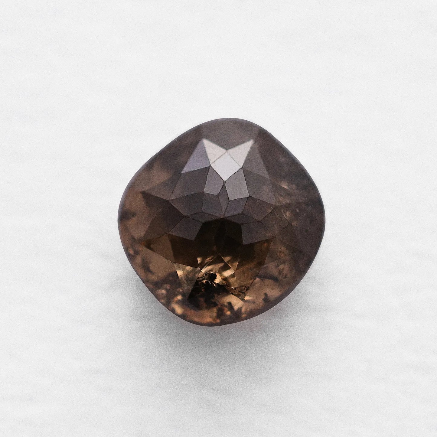 1.34 Ct Cushion Brilliant Cut Salt and Pepper Diamond