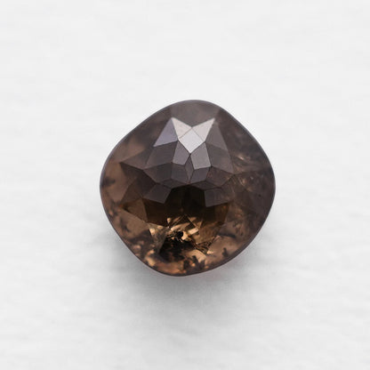 1.34 Ct Cushion Brilliant Cut Salt and Pepper Diamond