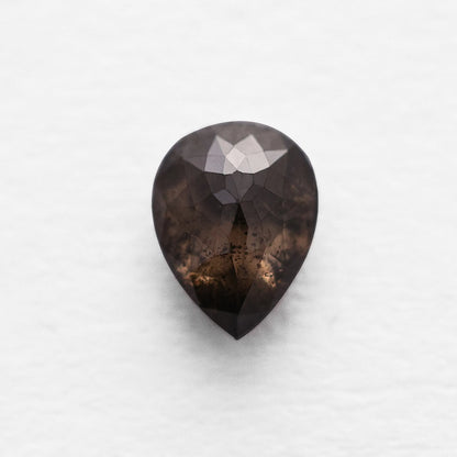 0.98 Ct Pear Brilliant Cut Salt and Pepper Diamond