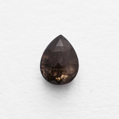 0.98 Ct Pear Brilliant Cut Salt and Pepper Diamond