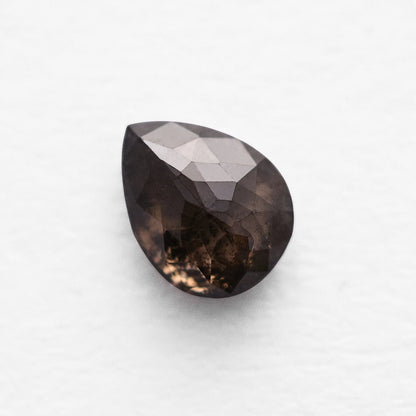 0.98 Ct Pear Brilliant Cut Salt and Pepper Diamond
