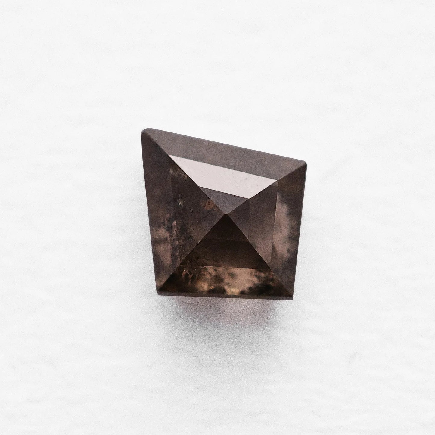 0.74 Ct Kite Brilliant Cut Salt and Pepper Diamond