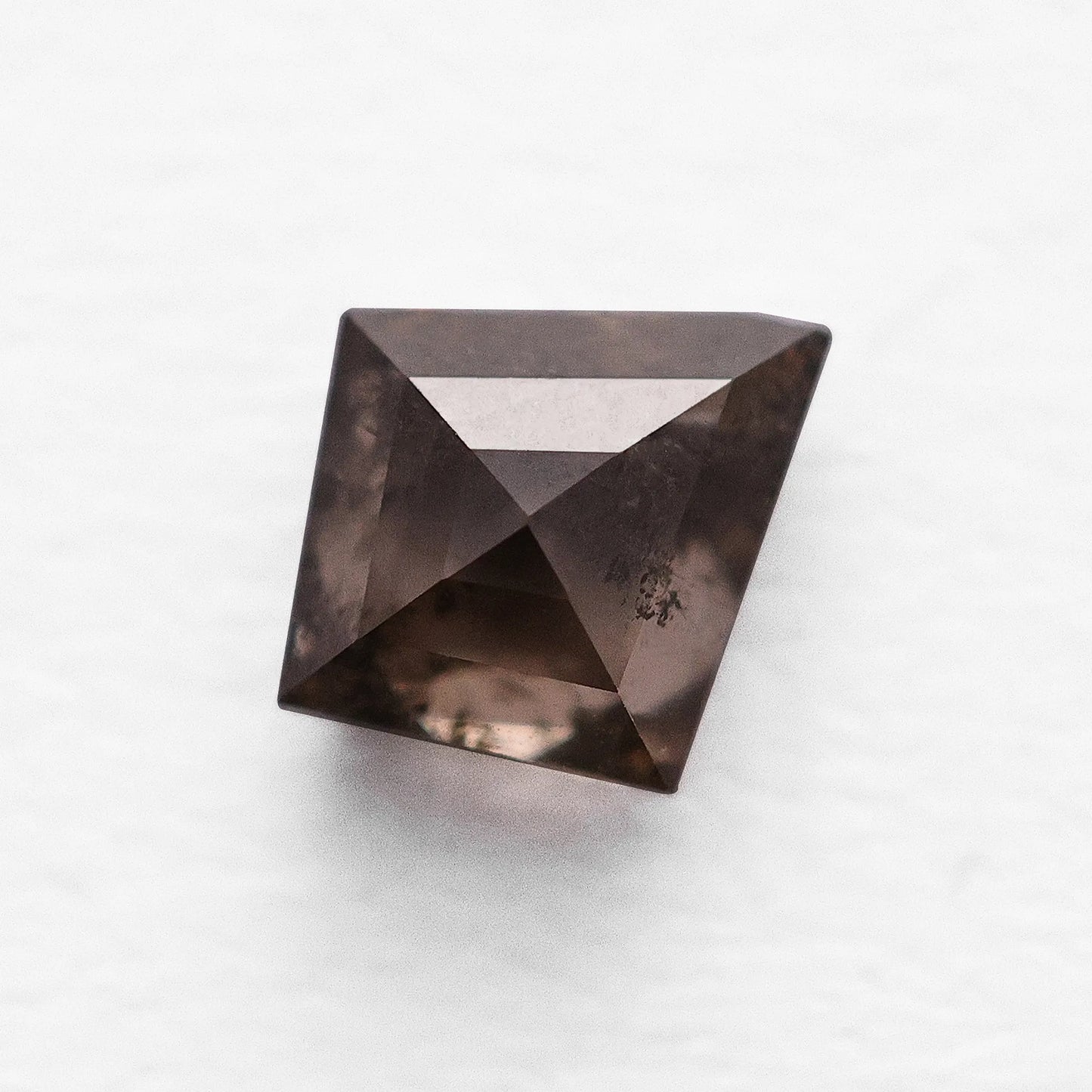 0.74 Ct Kite Brilliant Cut Salt and Pepper Diamond