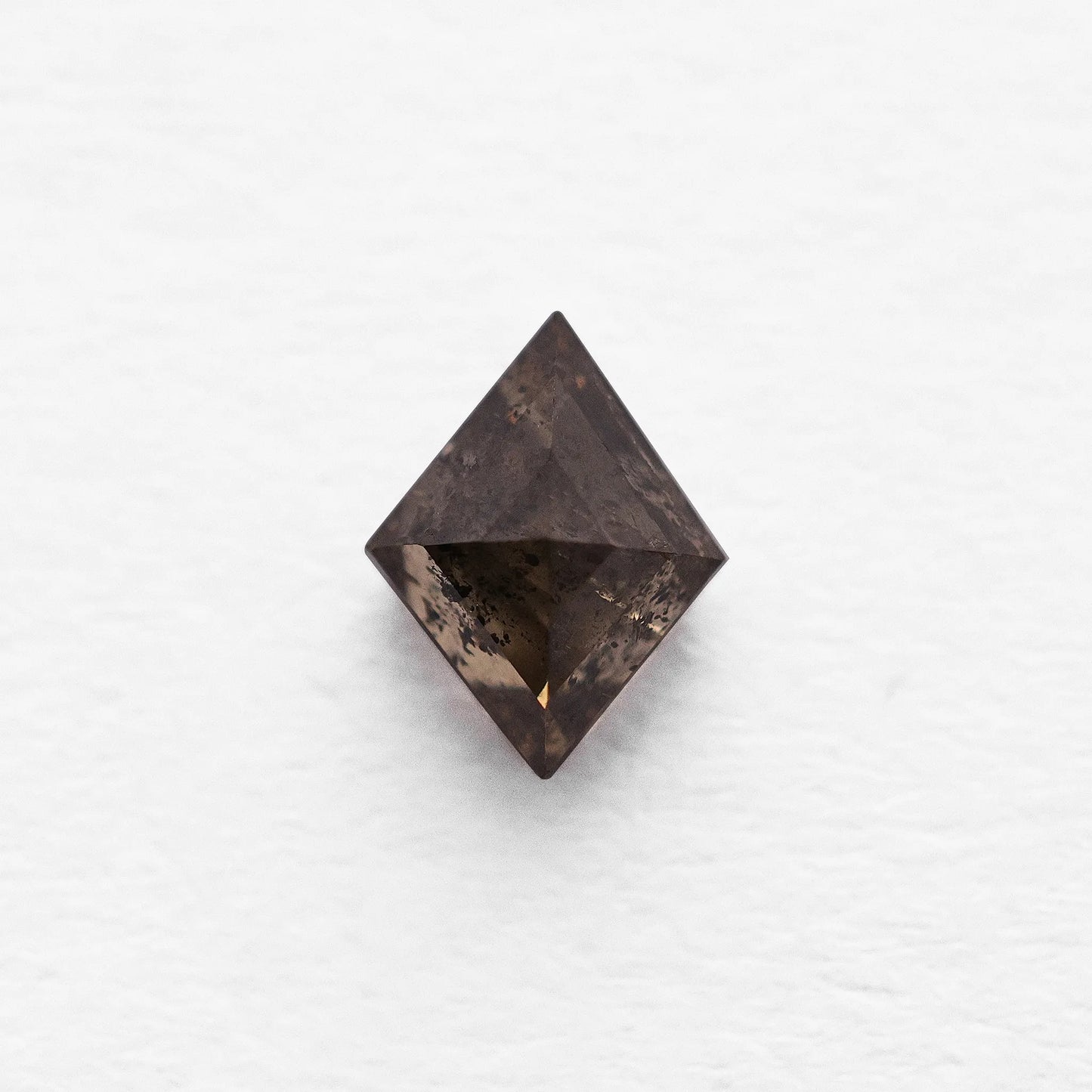 0.85 Ct Kite Brilliant Cut Salt and Pepper Diamond
