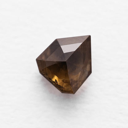 1.01 Ct Shield cut Brilliant Cut Salt and Pepper Diamond