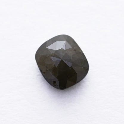1.67 Ct Cushion Brilliant Cut Salt and Pepper Diamond