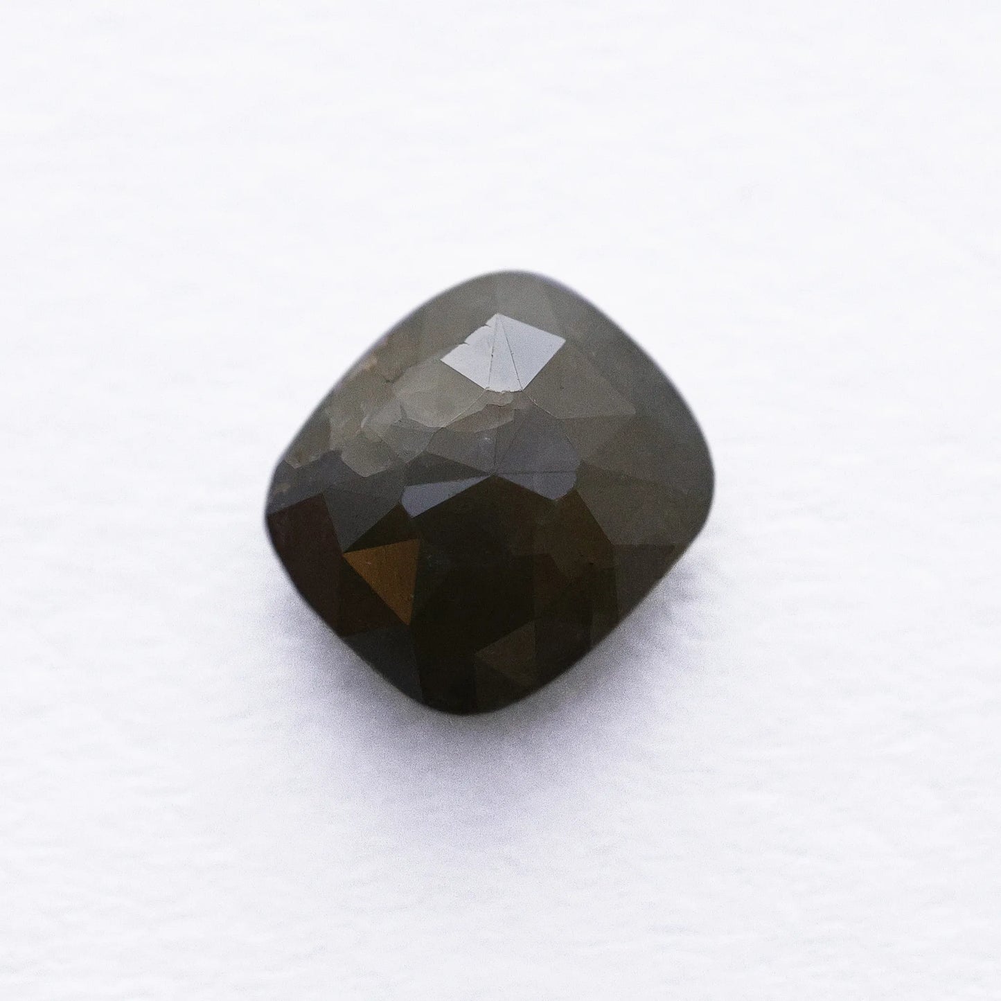 1.67 Ct Cushion Brilliant Cut Salt and Pepper Diamond