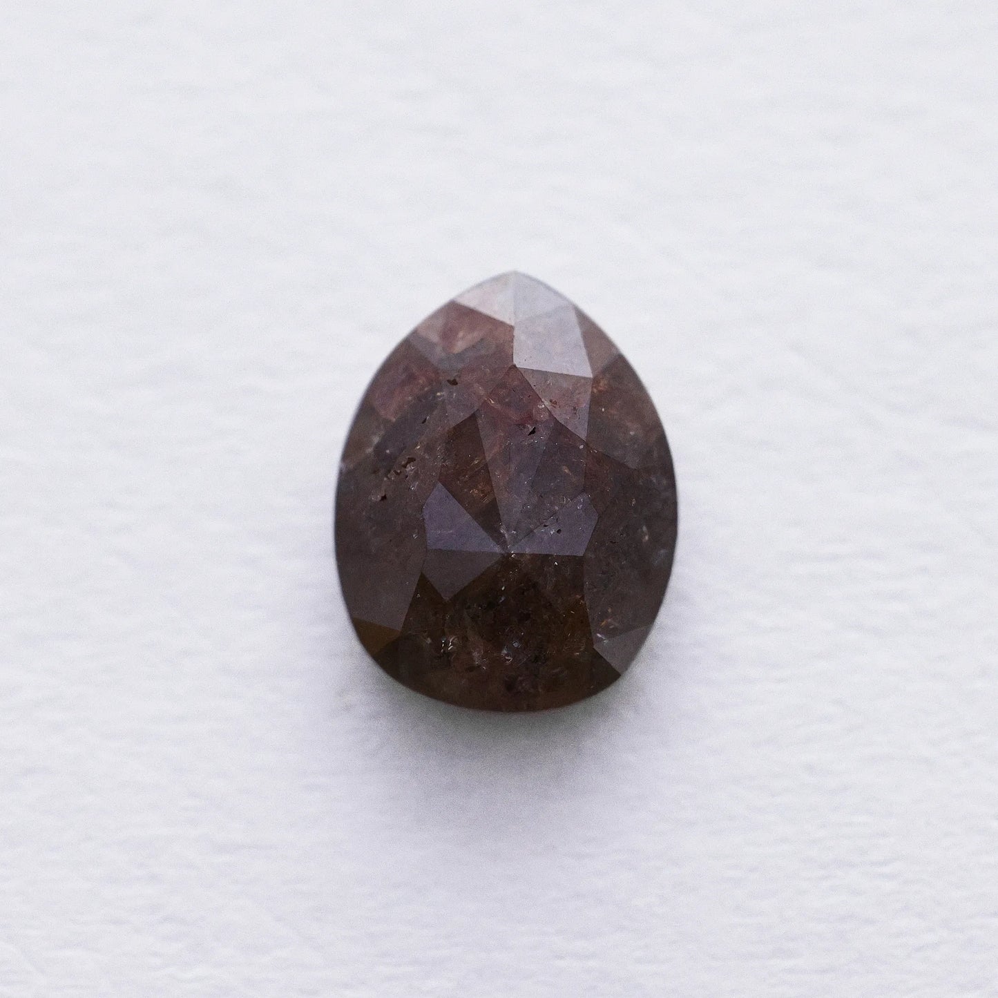 2.38 Ct Pear Salt and Pepper Diamond