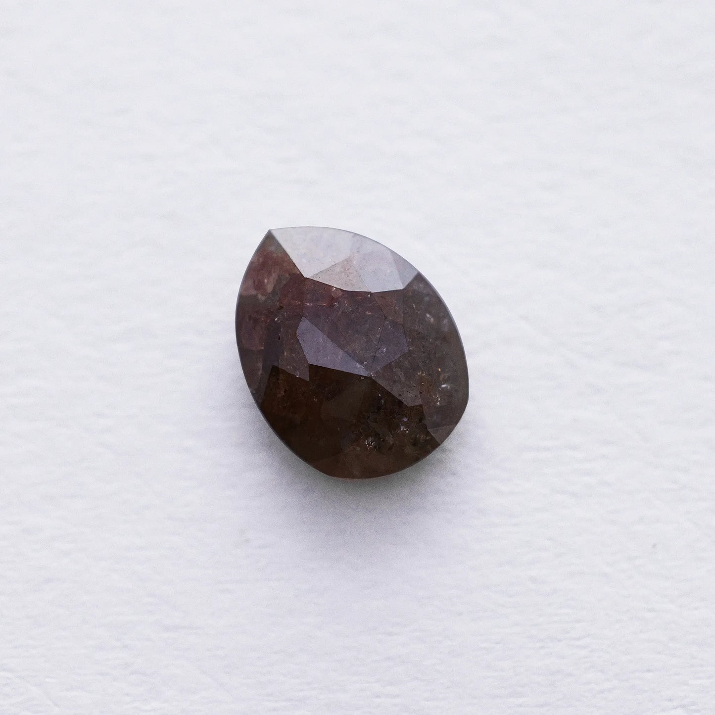 2.38 Ct Pear Salt and Pepper Diamond