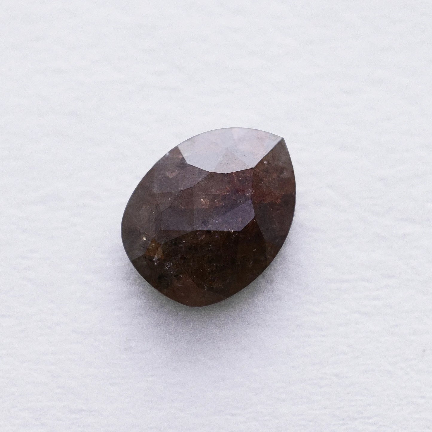2.38 Ct Pear Salt and Pepper Diamond