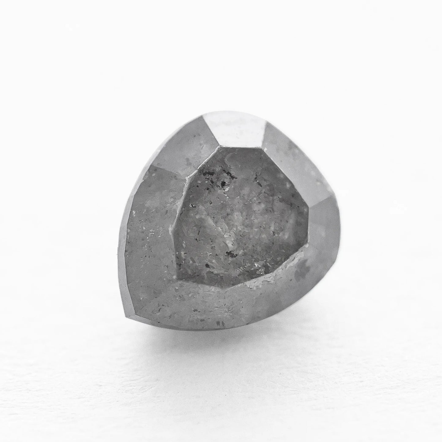 1.06 Ct Pear  Salt and Pepper Diamond