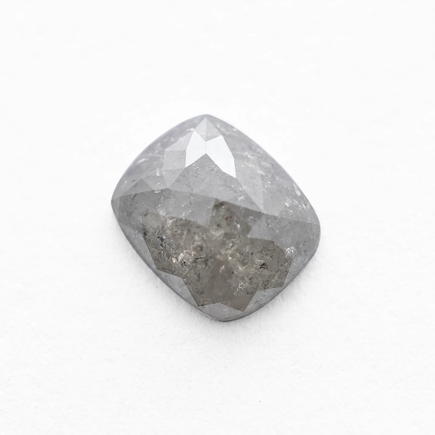 1.30 Ct Cushion Brilliant Cut  Salt and Pepper Diamond