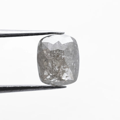 1.30 Ct Cushion Brilliant Cut  Salt and Pepper Diamond