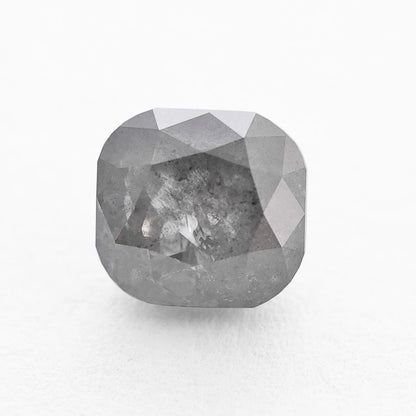 1.71 Ct Cushion Brilliant Cut  Salt and Pepper Diamond