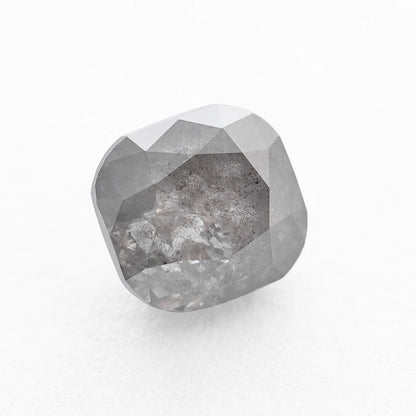 1.71 Ct Cushion Brilliant Cut  Salt and Pepper Diamond