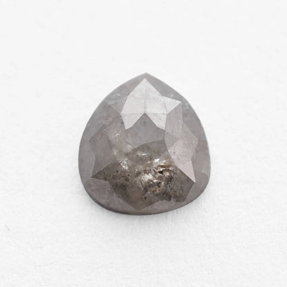 1.10 Ct Pear Brilliant Cut  Salt and Pepper Diamond