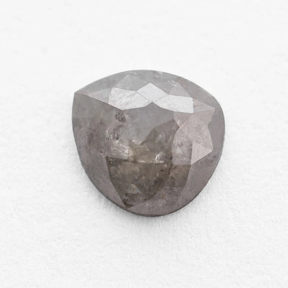 1.10 Ct Pear Brilliant Cut  Salt and Pepper Diamond