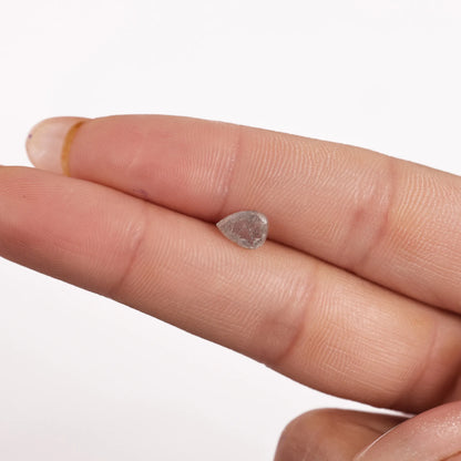 0.93 Ct Pear  Salt and Pepper Diamond