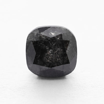 1.93 Ct Cushion Brilliant Cut Salt and Pepper Diamond