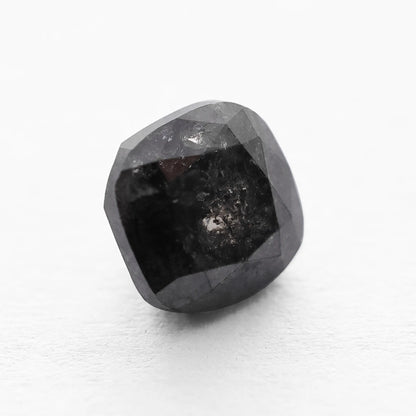 1.93 Ct Cushion Brilliant Cut Salt and Pepper Diamond