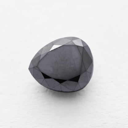 1.68 Ct Pear Brilliant Cut Salt and Pepper Diamond
