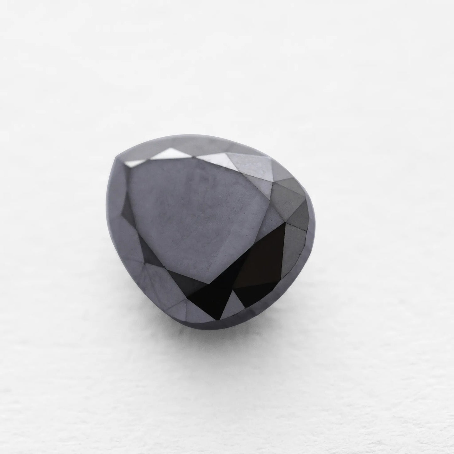1.68 Ct Pear Brilliant Cut Salt and Pepper Diamond